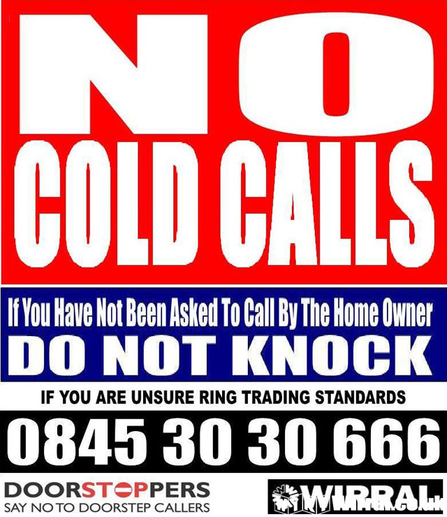Attached picture No Cold Calls.JPG